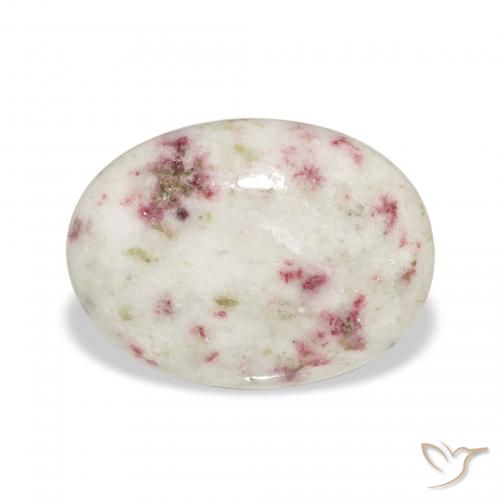9.45ct 자연스러운 다색 단사, 타원형, 불투명체