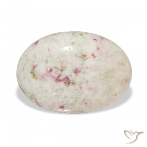 12.38ct 자연스러운 다색 단사, 타원형, 불투명체