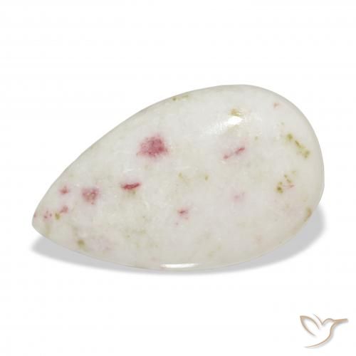 14.91ct 자연스러운 다색 단사, 배 모양, 불투명체