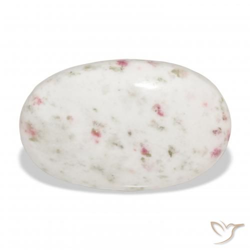 15.24ct 자연스러운 다색 단사, 타원형, 불투명체