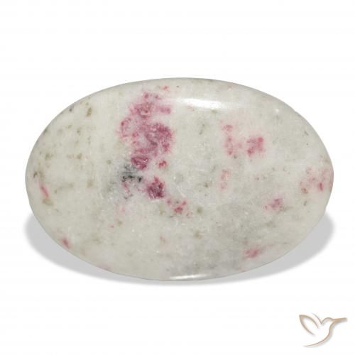 16.48ct 자연스러운 다색 단사, 타원형, 불투명체