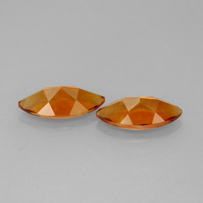 캐럿 천연 마데이라 시트린 보석, 마퀴즈, 10.3×5.2 mm, VVS-VS