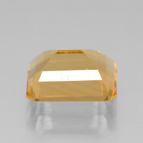1.97캐럿 천연 골든 옐로우 시트린, 에메랄드 컷, 8.8×7 mm, VVS