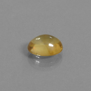 2.97캐럿 천연 골든 옐로우 시트린, 타원형 컷, 10.5×8.6 mm, 투명한