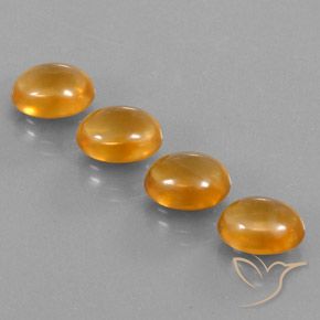 11.94캐럿 천연 오렌지-골드 시트린 보석, 타원형 컷, 10×8.1 mm, 투명한