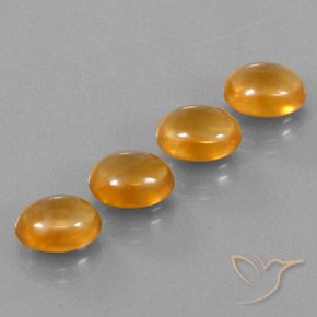 11.94캐럿 천연 오렌지-골드 시트린 보석, 타원형 컷, 10×8.1 mm, 투명한