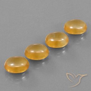 12.11캐럿 천연 Medium-Light Orange-Gold  황수정 보석, 타원형, 투명한