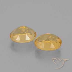 3.82캐럿 천연 오렌지-골드 시트린 보석, 타원형 컷, 9.1×7 mm, VVS-VS
