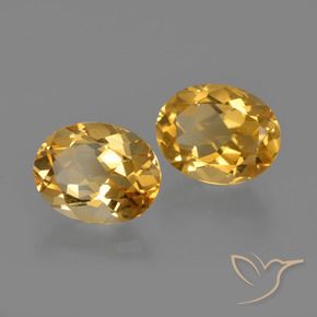 3.64캐럿 천연 다크 골든 시트린 보석, 타원형 컷, 9×7.1 mm, VVS-VS