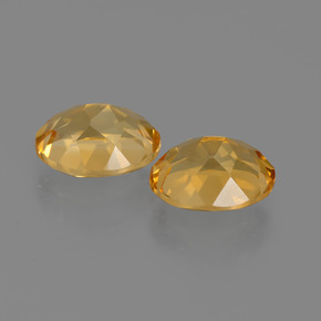 3.46캐럿 천연 딥 골든 오렌지 시트린 보석, 타원형 컷, 8.9×7 mm, VVS-VS
