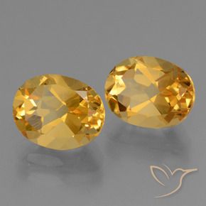 5.64캐럿 천연 다크 골든 황수정 보석, 타원형 컷, VVS-VS