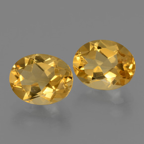 4.98캐럿 천연 다크 골든 시트린 보석, 타원형 컷, 10.1×8.1 mm, VVS-VS