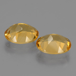 4.66캐럿 천연 미디엄 다크 골든 시트린 보석, 타원형 컷, 10.1×8.2 mm, VVS-VS
