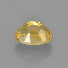 2.62캐럿 천연 골든 시트린, 타원형 컷, 10×7.8 mm, VVS-VS