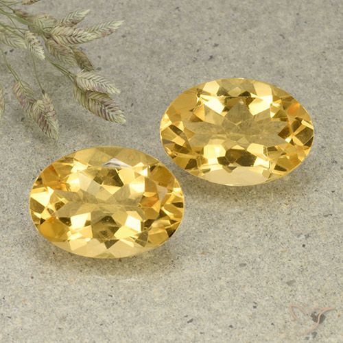 9.74캐럿 천연 미디엄 골든 시트린 보석, 타원형 컷, 13.9×10 mm, VVS-VS