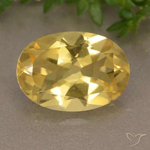 5.18ct 자연스러운 골든 오렌지 황수정, 타원형, VVS-VS
