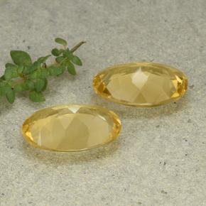 8.06캐럿 천연 미디엄 골든 시트린 보석, 타원형 컷, 14×10.1 mm, VVS-VS