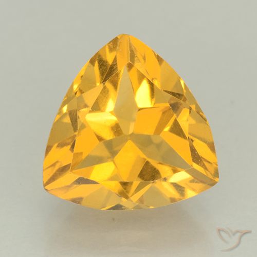 2.22ct 자연스러운 미디엄 골드 황수정, 일조, VVS
