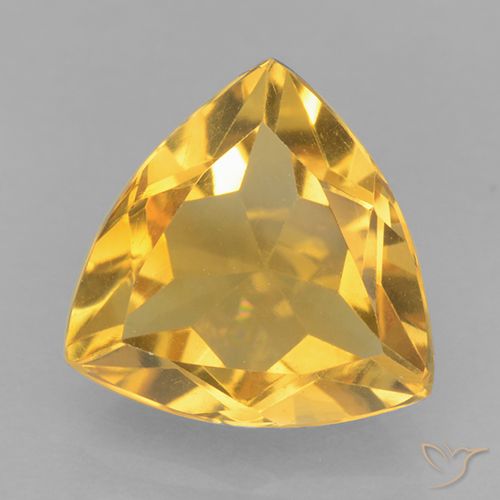 1.99ct 자연스러운 다크 골든 황수정, 일조, VVS