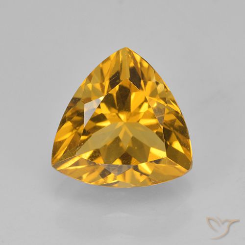 2.24ct 자연스러운 다크 골든 황수정, 일조, VVS