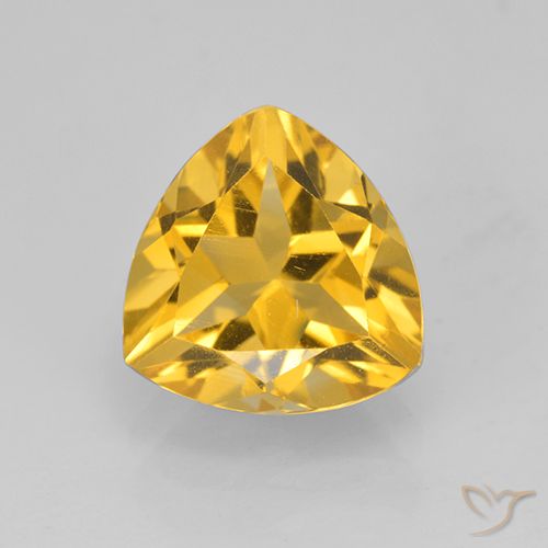 2.36ct 자연스러운 브라이트 골드 황수정, 일조, VVS