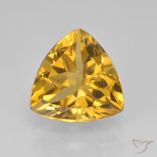 2.07ct 자연스러운 골든 황수정, 일조, VVS