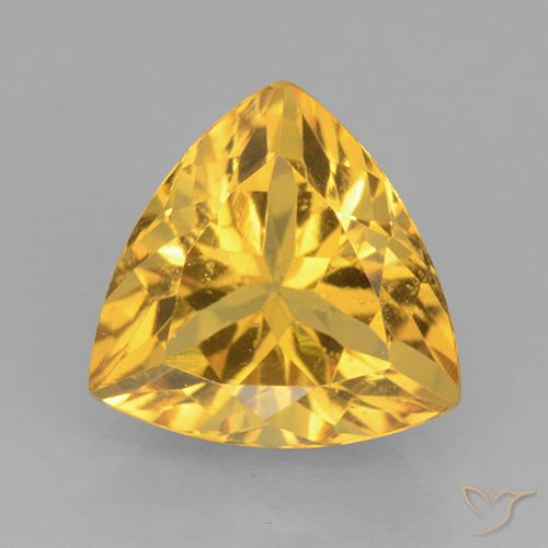 2.27ct 자연스러운 골든 황수정, 일조, VVS
