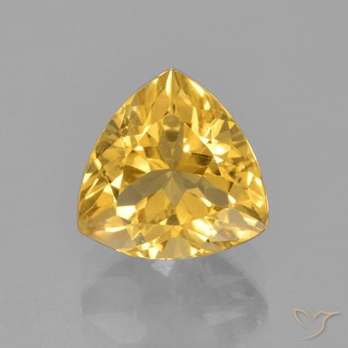 2.44ct 자연스러운 미디엄 골드 황수정, 일조, VS