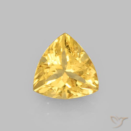 2.18ct 자연스러운 금 황수정, 일조, VS