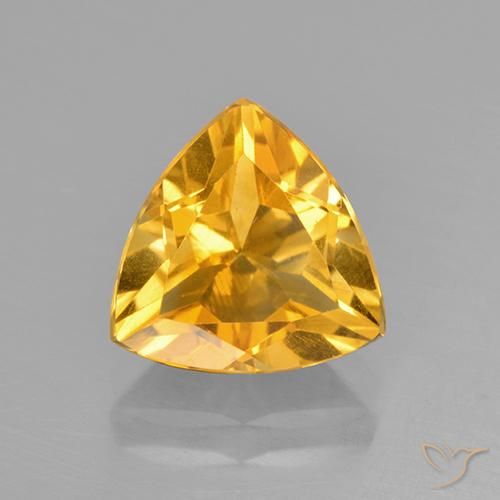 2.18ct 자연스러운 다크 골든 황수정, 일조, VVS