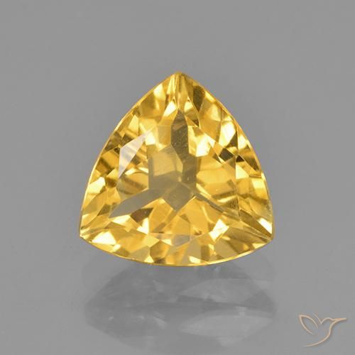 1.95ct 자연스러운 골든 황수정, 일조, VVS-VS