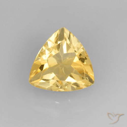 2.14ct 자연스러운 금 황수정, 일조, VVS-VS