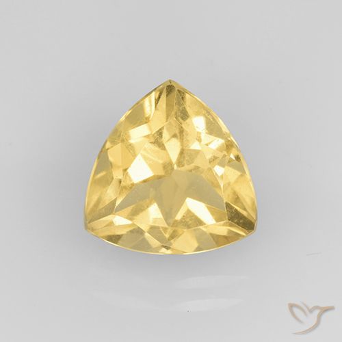 2.26ct 자연스러운 미디엄 골드 황수정, 일조, VVS-VS