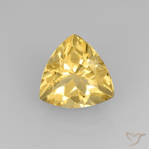 2.17ct 자연스러운 금 황수정, 일조, VVS-VS