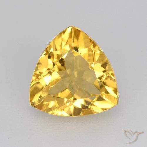 1.94ct 자연스러운 브라이트 골드 황수정, 일조, VVS-VS