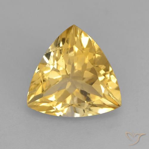2.28ct 자연스러운 금 황수정, 일조, VVS-VS