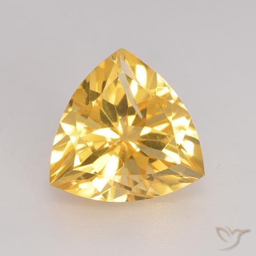 2.26ct 자연스러운 미디엄 골드 황수정, 일조, VS