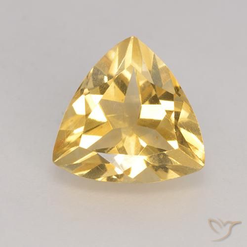 2.31ct 자연스러운 미디엄 골드 황수정, 일조, VS
