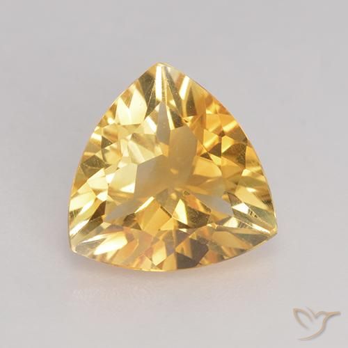 1.97ct 자연스러운 금 황수정, 일조, VS