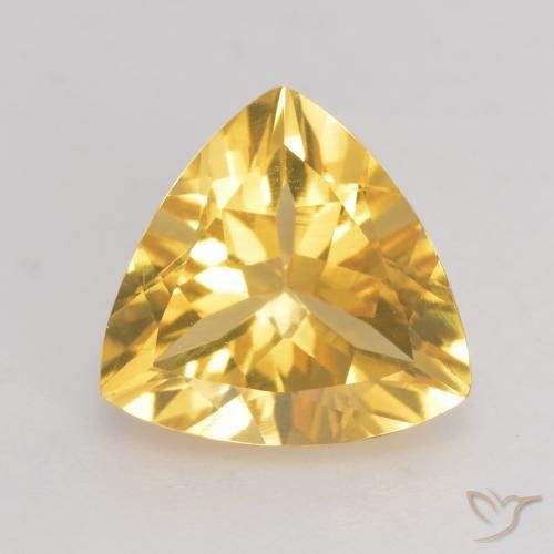 2.09ct 자연스러운 금 황수정, 일조, VVS-VS