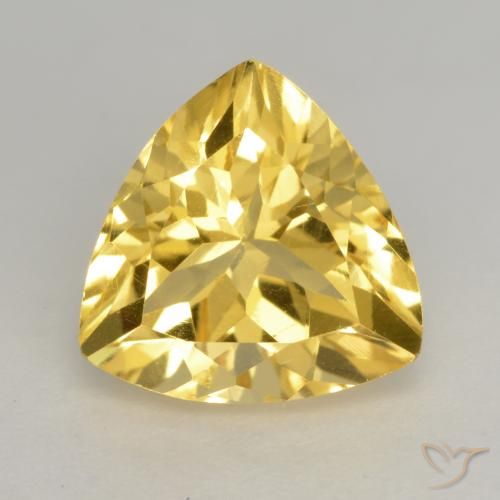 2.39ct 자연스러운 골든 오렌지 황수정, 일조, VVS-VS