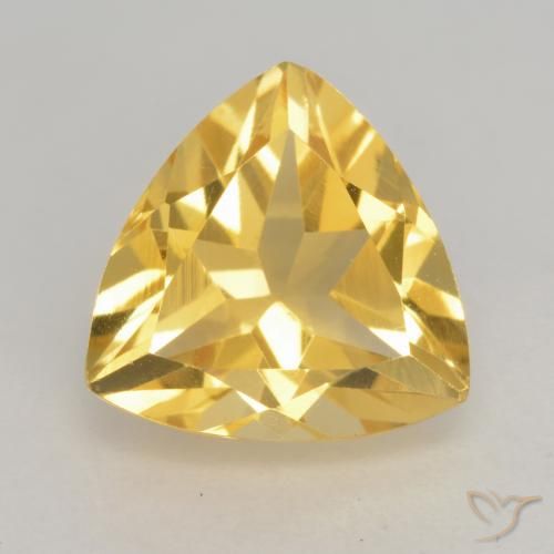 2.35ct 자연스러운 금 황수정, 일조, VVS-VS