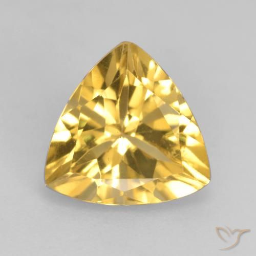 2.18ct 자연스러운 골든 황수정, 일조, VVS-VS