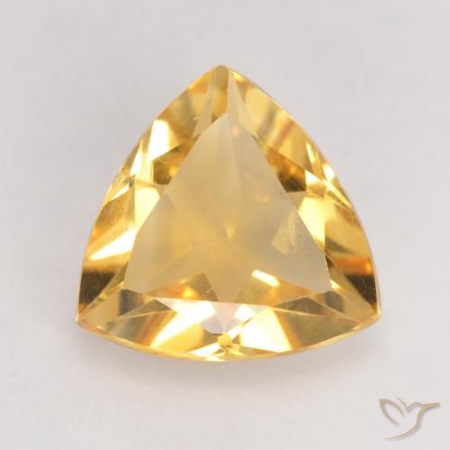 1.99ct 자연스러운 브라이트 골드 황수정, 일조, VVS-VS