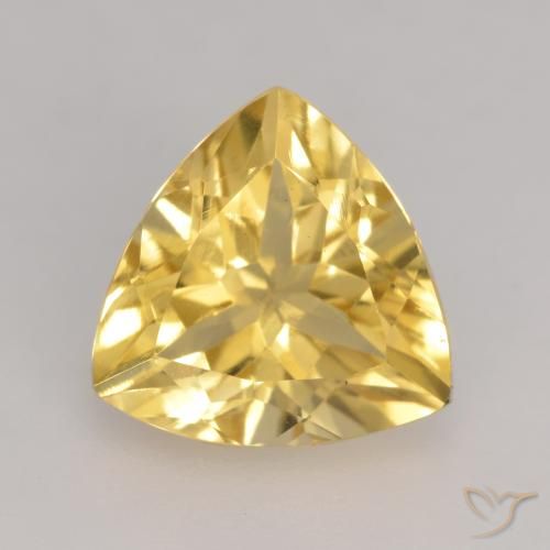 2.06ct 자연스러운 금 황수정, 일조, VVS-VS