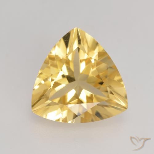 2.13ct 자연스러운 미디엄 라이트 골든 황수정, 일조, VVS-VS