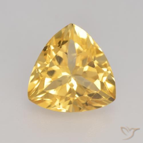 2.29ct 자연스러운 브라이트 골드 황수정, 일조, VVS-VS
