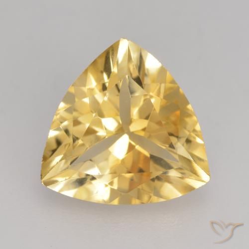 2.25ct 자연스러운 금 황수정, 일조, VVS-VS