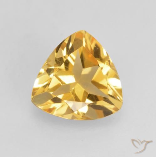 1.11ct 자연스러운 미디엄 골드 황수정, 일조, VVS-VS