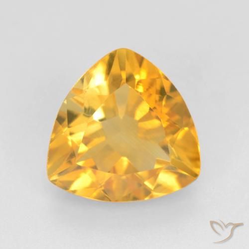 1.41ct 자연스러운 다크 골든 황수정, 일조, VVS-VS
